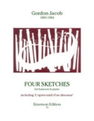 FOUR SKETCHES Import BASSOON SOLO cover